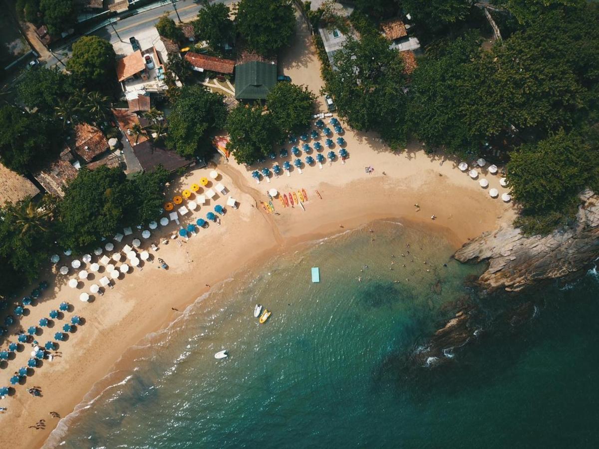 Bangalo Com Vista Para O Mar No Condominio Yacamim Ilhabela Praia Do Curral Exterior foto