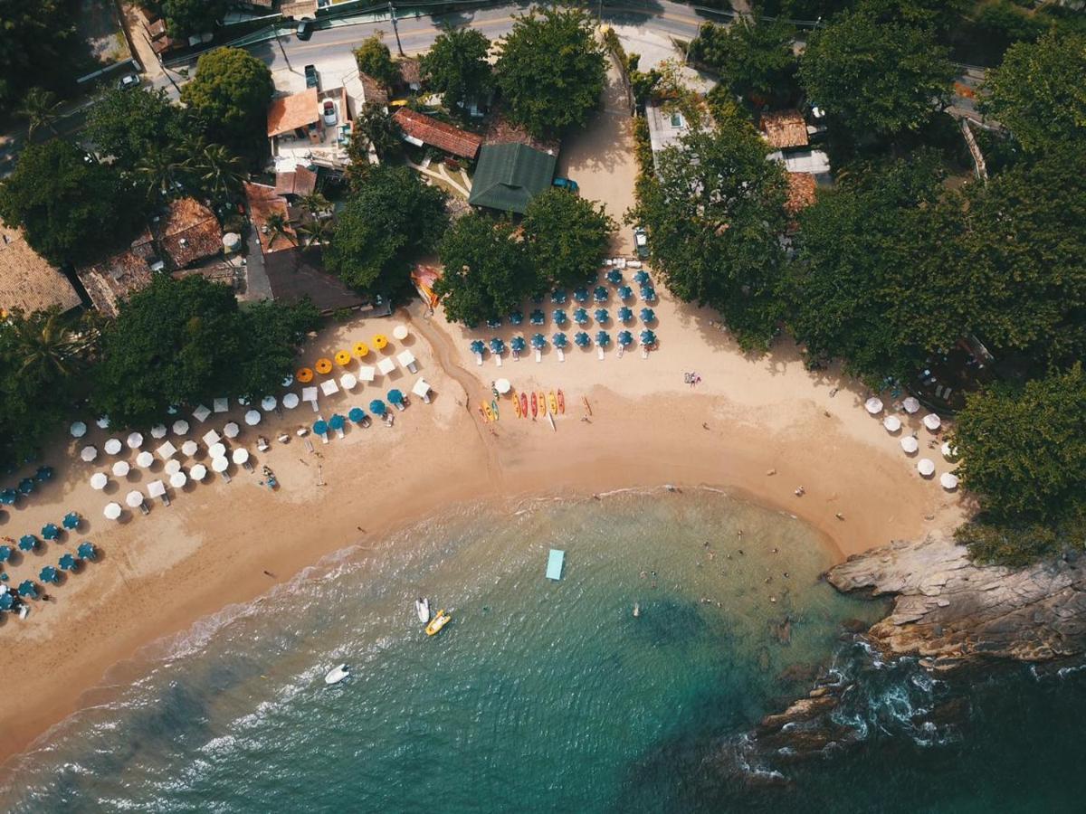 Bangalo Com Vista Para O Mar No Condominio Yacamim Ilhabela Praia Do Curral Exterior foto
